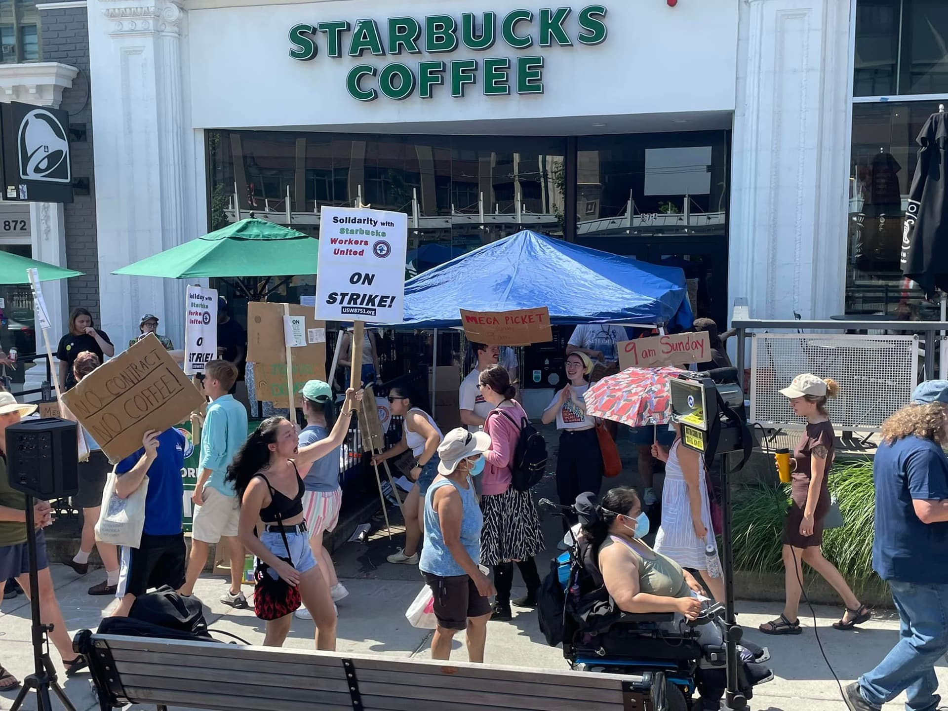 Open-ended Starbucks Workers United strike highlights understaffing, limited-hours, anti-union allegations