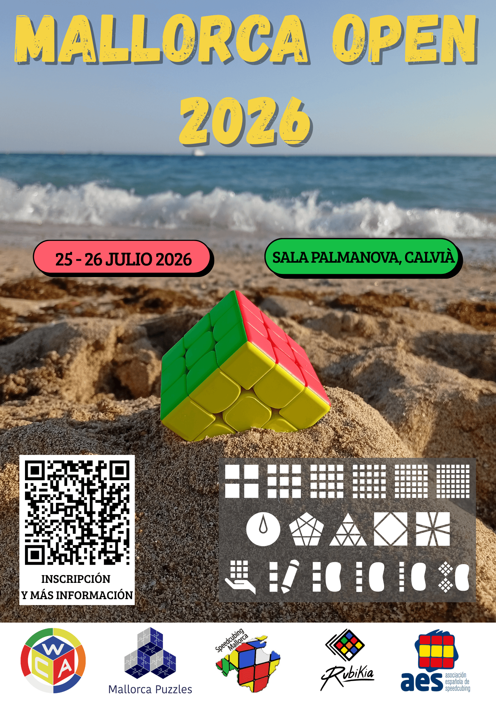 Mallorca Open 2026 offers AES members 15% registration refund