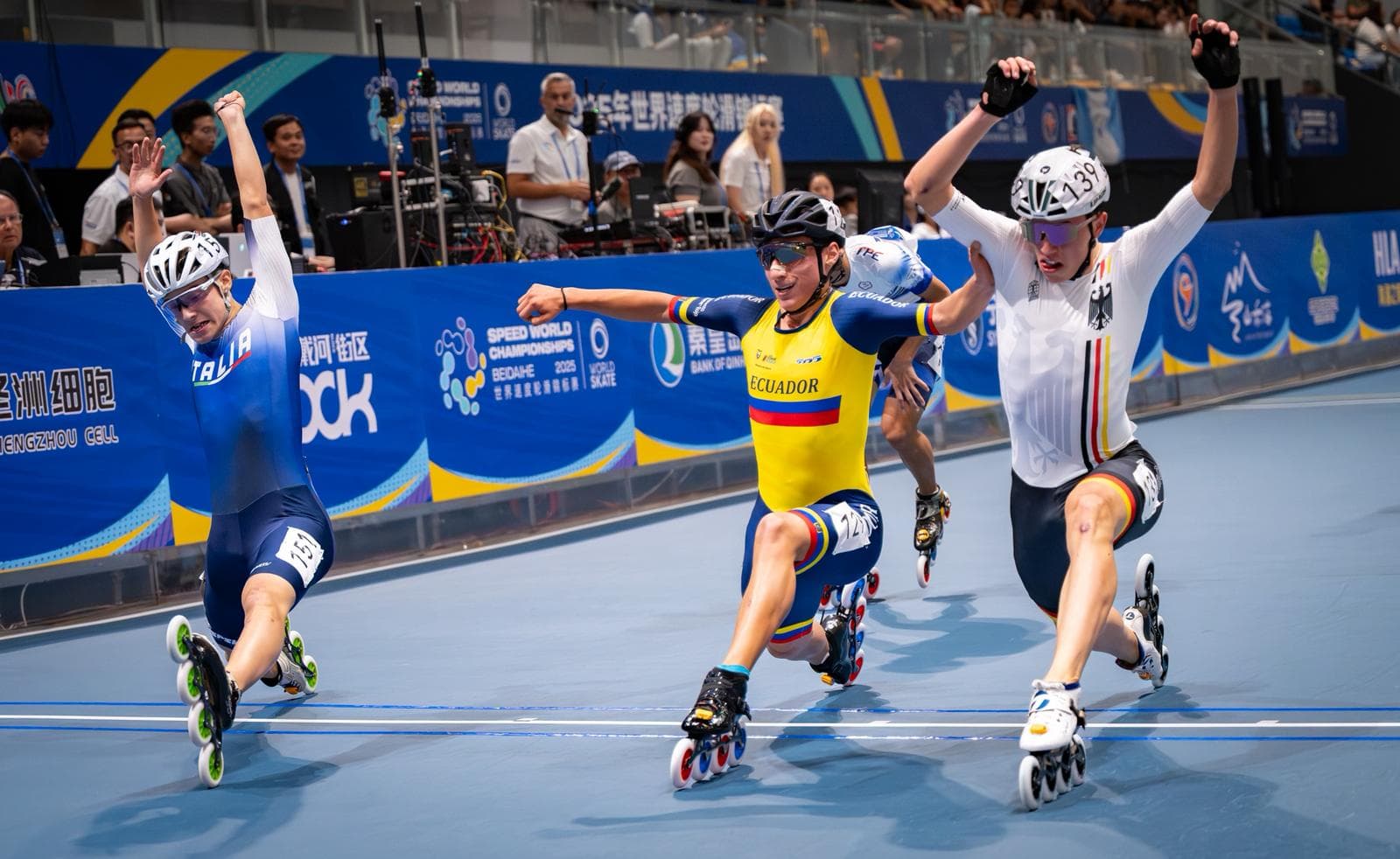 World Skate splits inline speed skating into track, road and marathon races