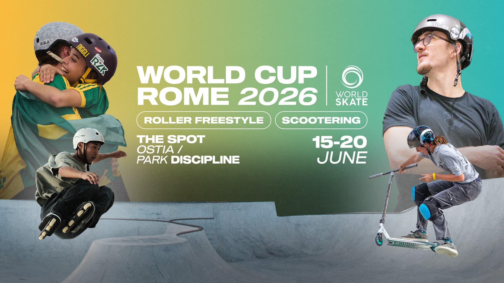 Italy reaches five finals at roller freestyle World Cup in Ostia
