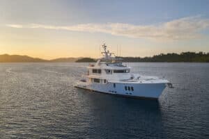 Prestige M7 review spotlights a 59-foot powercat with yacht-like comfort