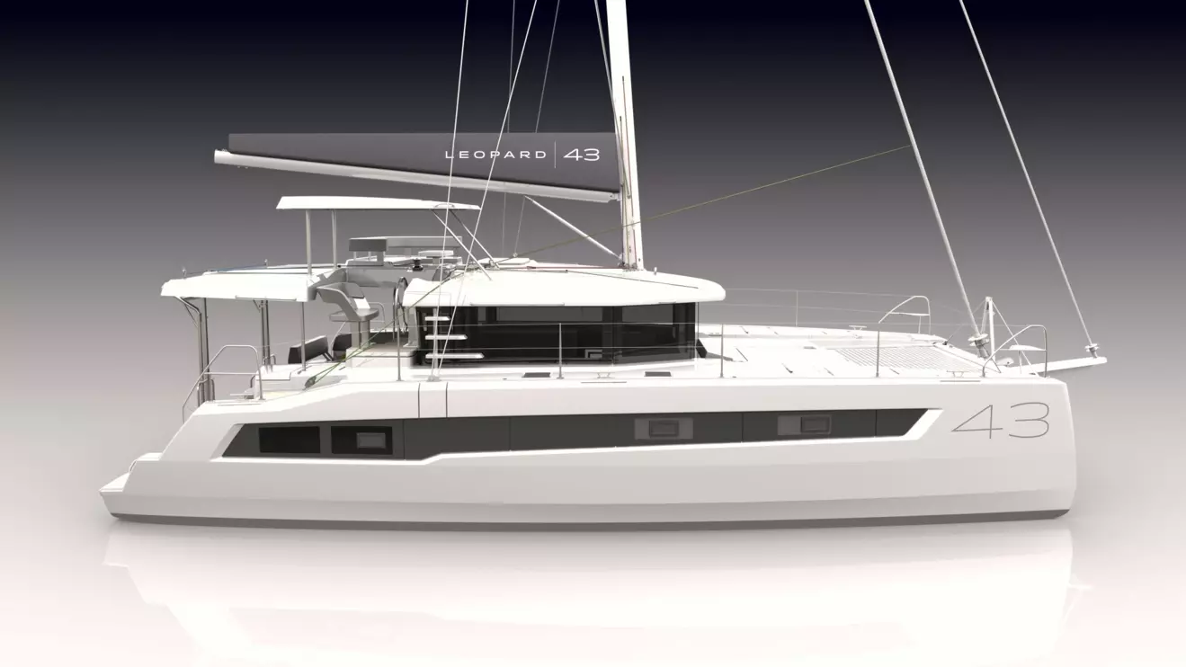 Leopard Catamarans Unveils the New Leopard 43, Replacing the 42