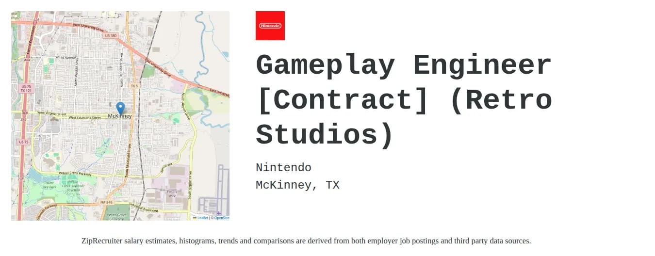 Retro Studios job posting reveals Nintendo’s hiring priorities for developers