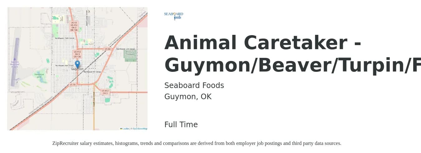Seaboard Foods Holds Walk-In Hiring for Animal Caretakers in Guymon Feb. 19