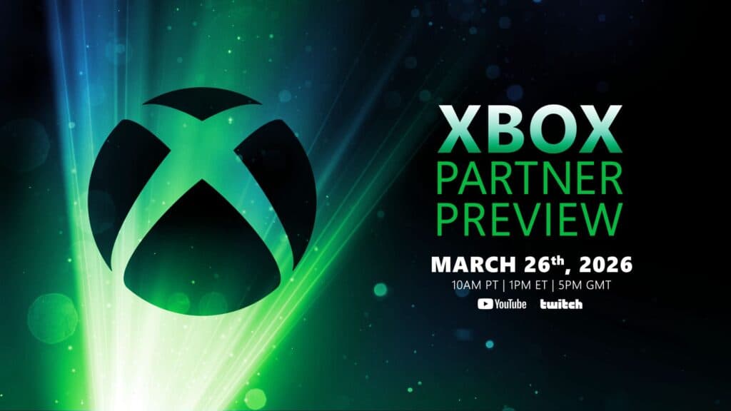 Xbox Partner Preview Livestream Set for March 26, Featuring Third-Party Games