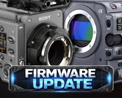 Sony issues coordinated firmware updates adding modes and content authenticity tools