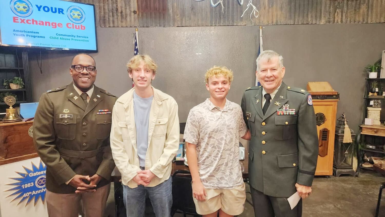 Gatesville seniors honored for choosing military service after graduation
