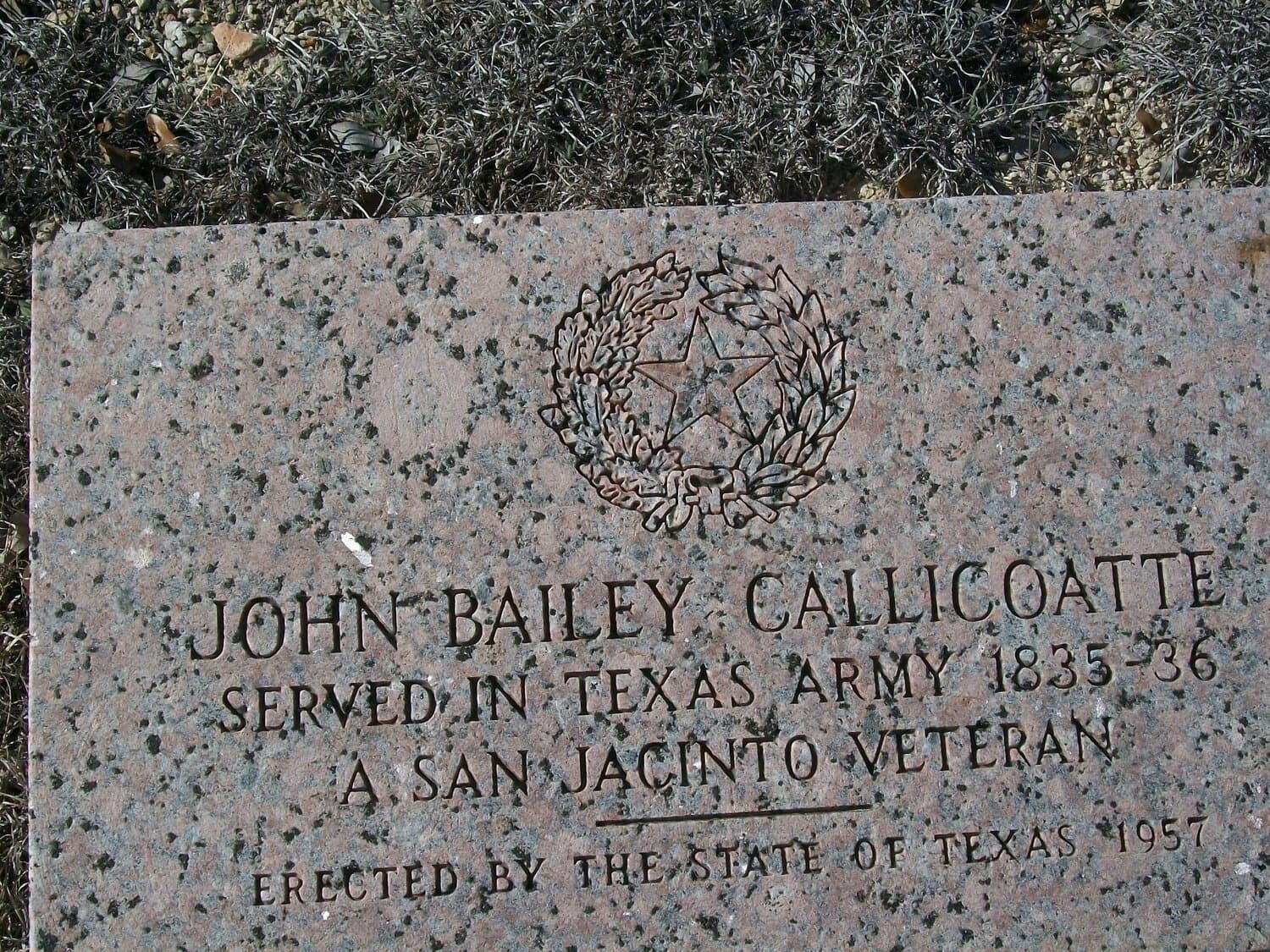 San Jacinto veteran’s grave in Coryell County marked with historical marker