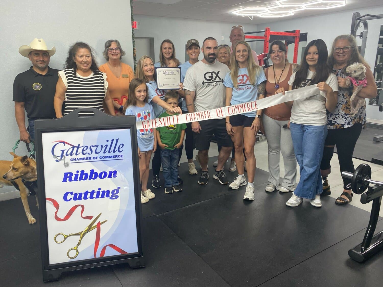 GTX Lifting Club opens in Gatesville with chamber ribbon-cutting