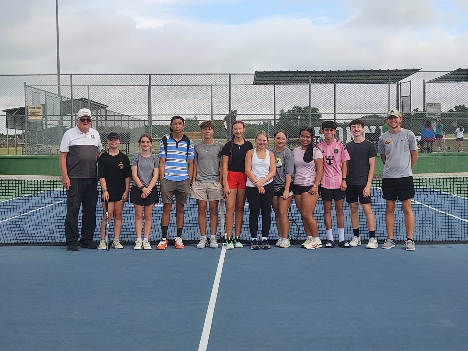 Gatesville ISD tennis camp draws record crowd of young players