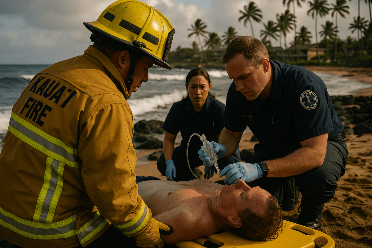 California visitor dies after Lāwa‘i Beach rescue, Kauaʻi safety ...