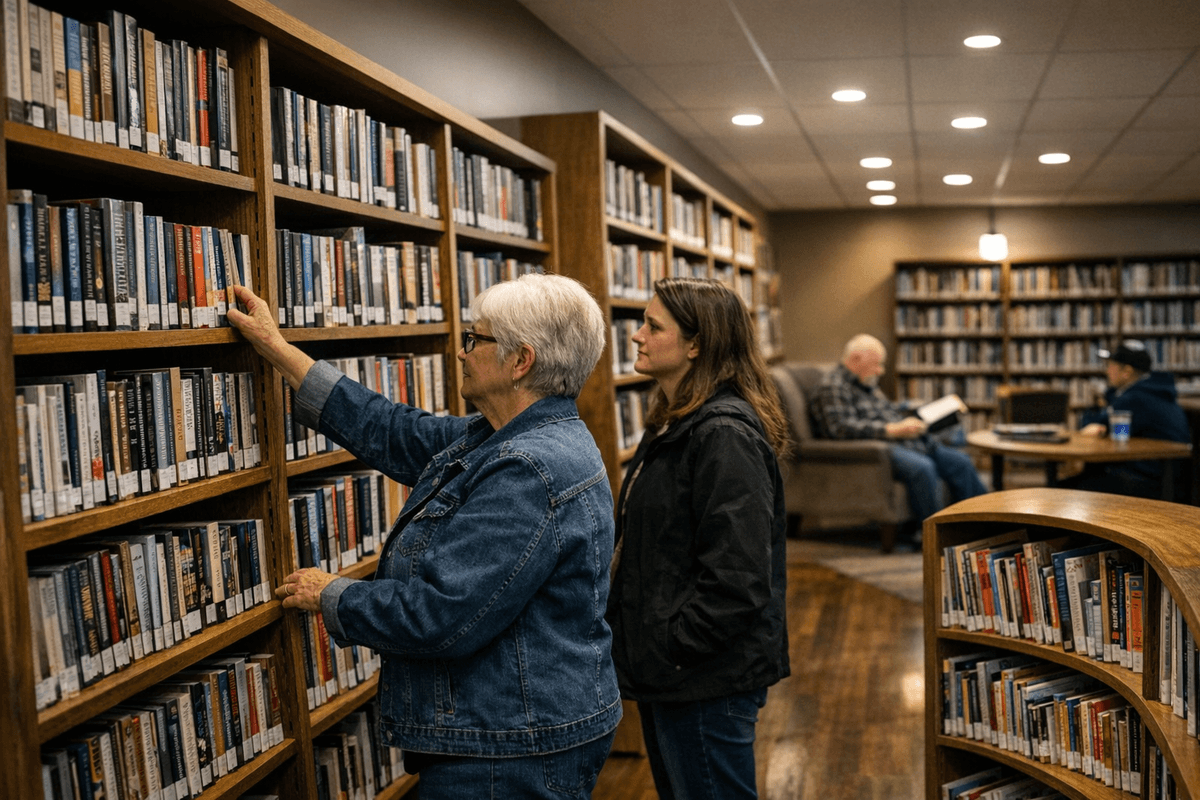 Library Donation Funds New Shelving After Blackduck Renovation | Prism News