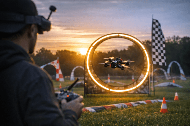 Build better practice tracks to improve FPV drone racing skills | Prism ...