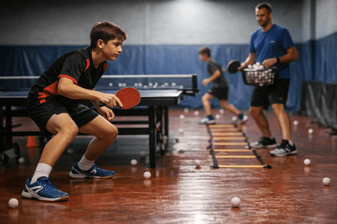 Build Consistent Table Tennis Footwork: Basics, Drills and 4-Week Plan ...
