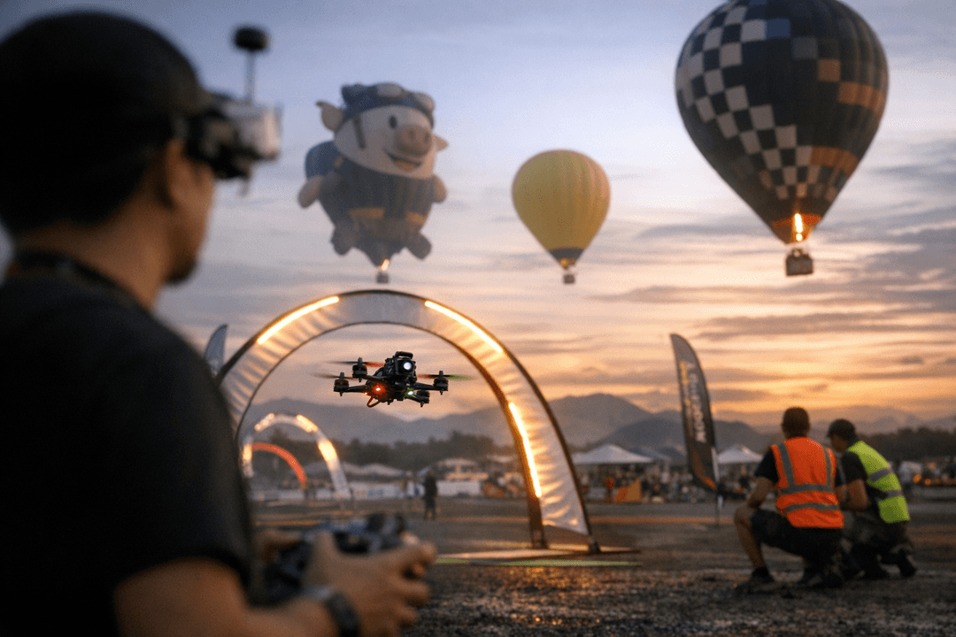 FPV Drone Racing Joins 26th Philippine Hot Air Balloon Fiesta | Prism News