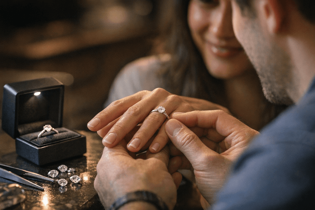The Knot Study Finds Lab-Grown Diamonds Dominate 2026 Engagement Ring ...