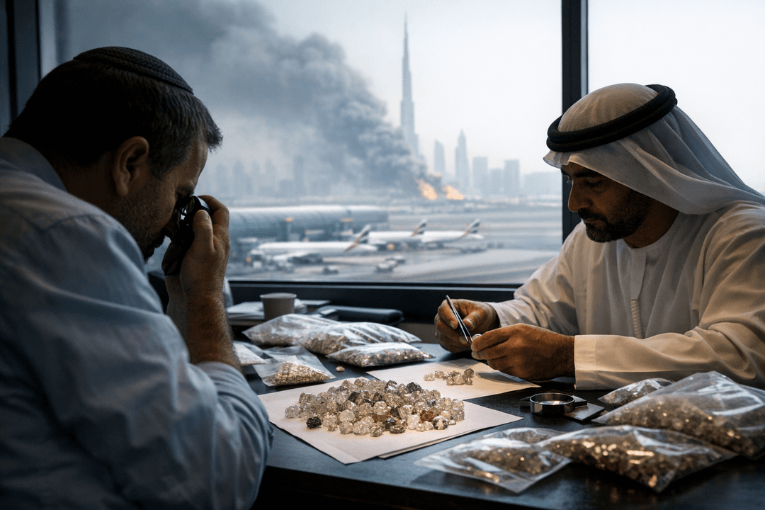 Iran-Israel Conflict Postpones Dubai Rough-Diamond Tenders, Disrupts ...