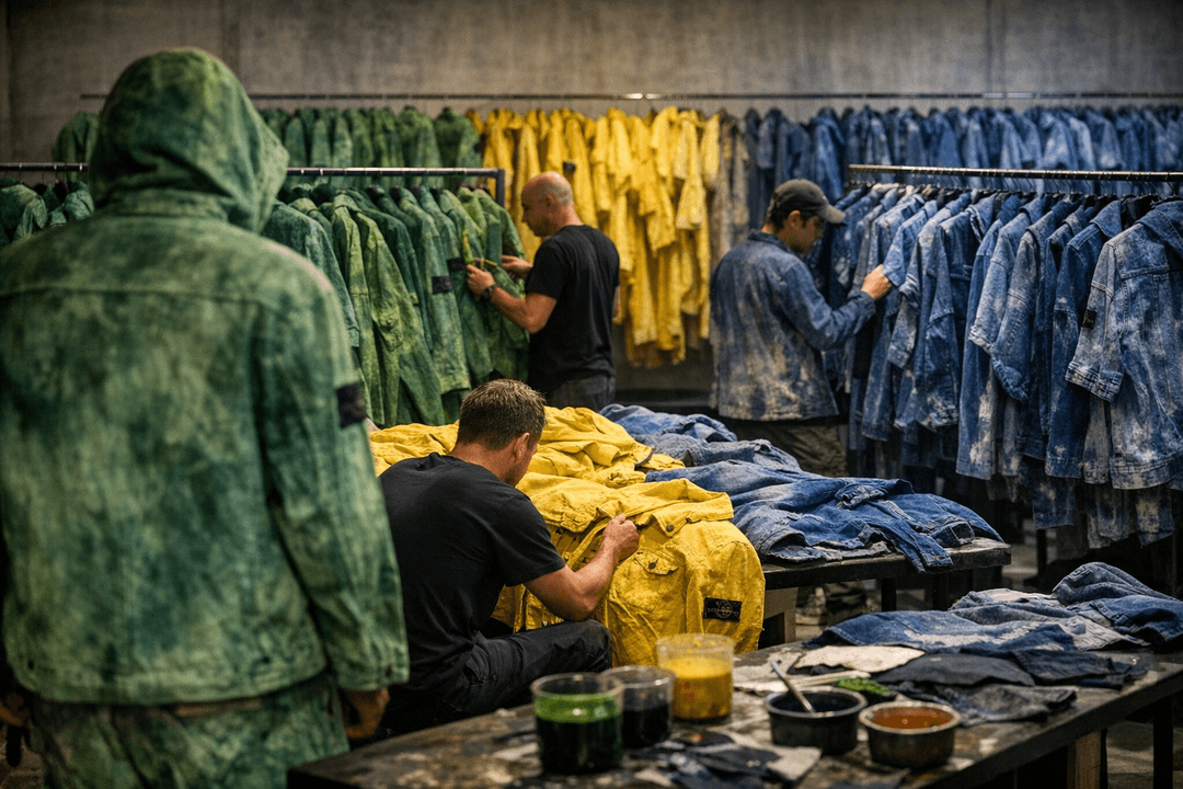 Stone Island SS26 Turns Denim Into a Canvas for Color Experiments ...