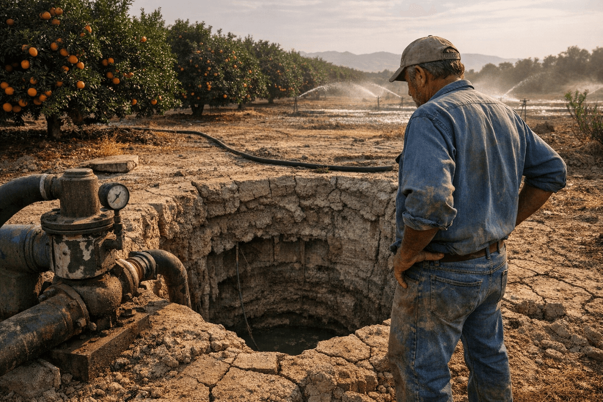 Orange Grove Faces Summer Water Emergency as Aquifer Levels Drop ...