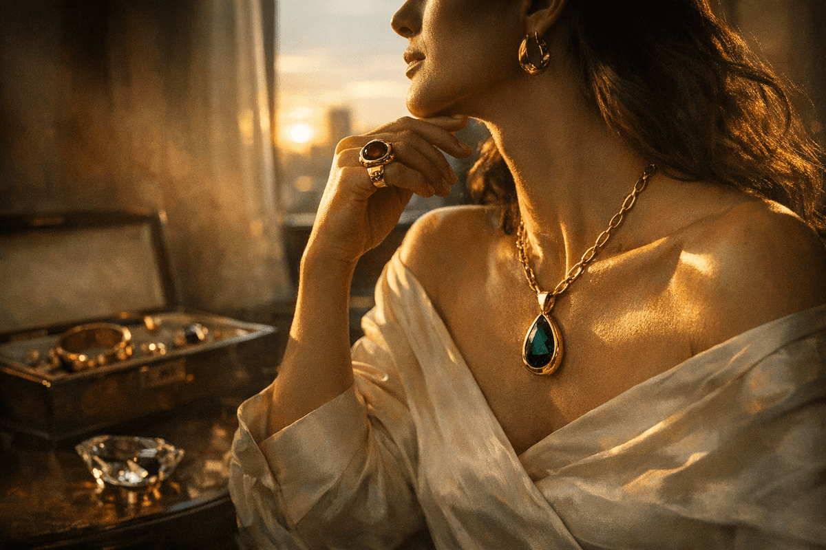 Gold prices drive spring 2026 jewelry trends, bold silhouettes and ...