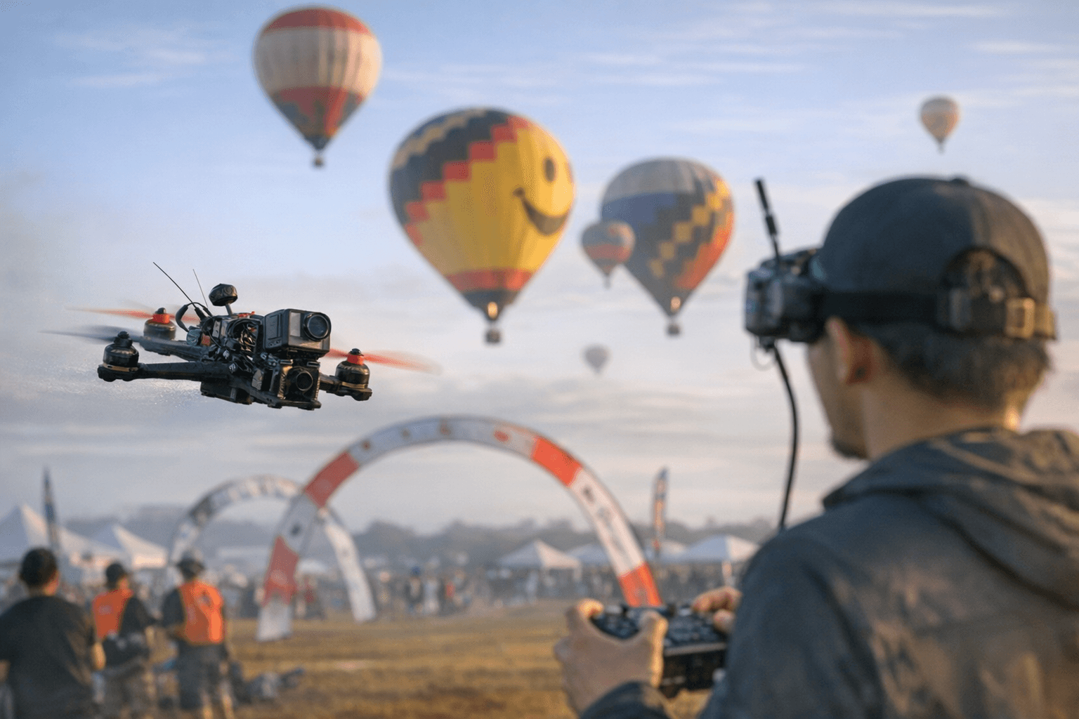 FPV Drone Racing Joins 26th Philippine Hot Air Balloon Fiesta | Prism News